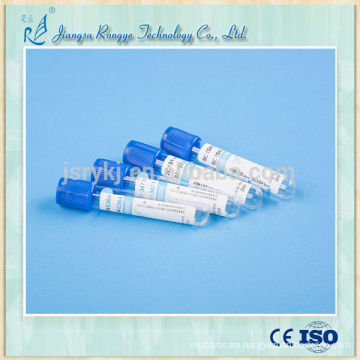 High quality disposable vacuum blood sodium citrate tube